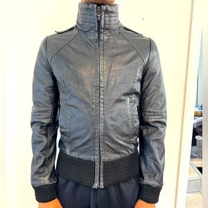 Zara Genuine Leather jacket